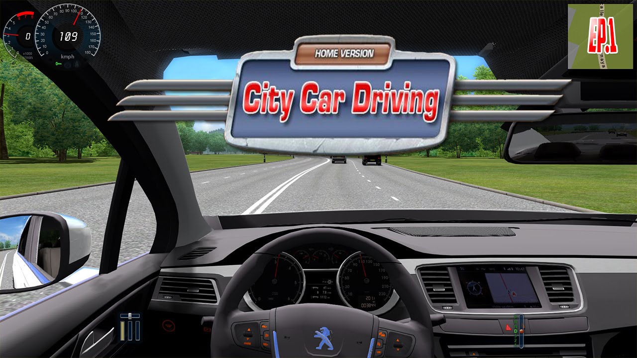 Игра City Car Driving +100