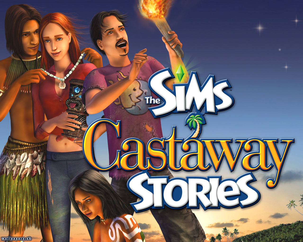 Игра Sims - Castaway Stories