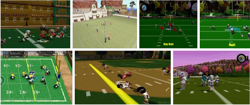 Скриншоты игры Backyard Football ENG