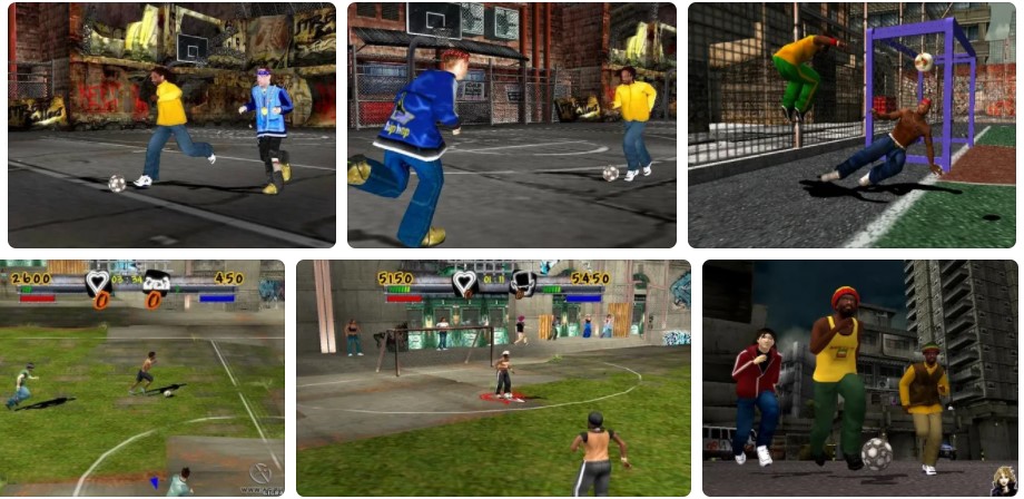 Скриншоты игры Urban Freestyle Soccer RUS